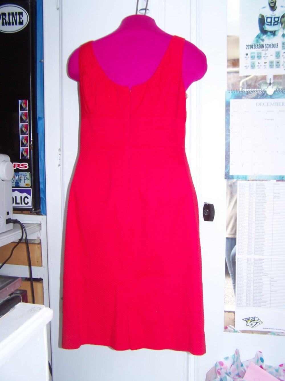 Adrianna Papell 2pc Sheath Dress & Short Jacket Set Sz 12 - Picture 9 of 12